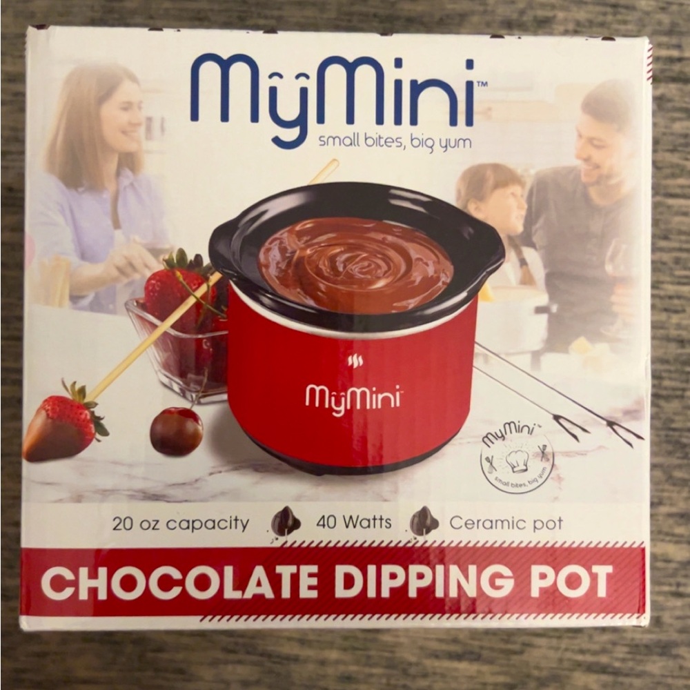 My Mini chocolate dipping pot 🍫🍓